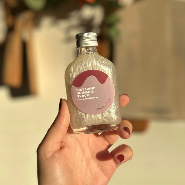 Pistachio Flavoured Shimmer Syrup