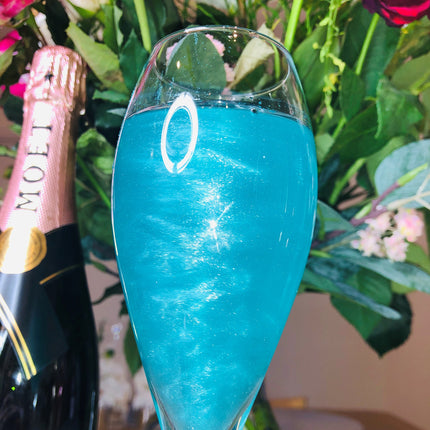 Baby Blue Shimmer for Drinks