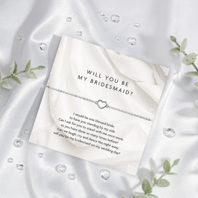 Letterbox Love Bridesmaid Proposal Bracelet