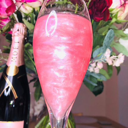 Glitter Pink Shimmer for Drinks