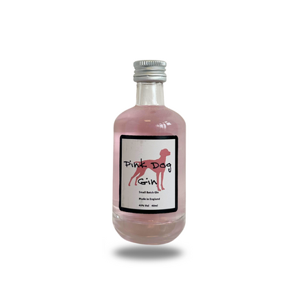 Pink Dog Gin 40ml Miniature