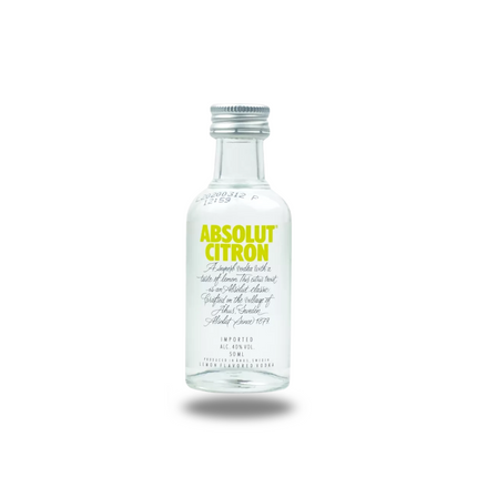 Absolut Citron Vodka 5cl Miniature