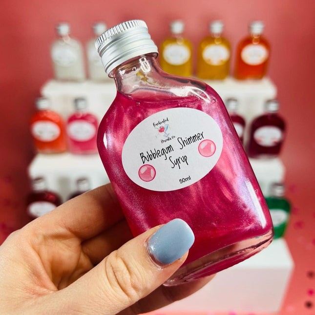 Bubblegum Shimmer Syrup - Enchanted Drinks