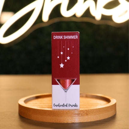 Burgundy Drink Shimmer - Enchanted Drinks