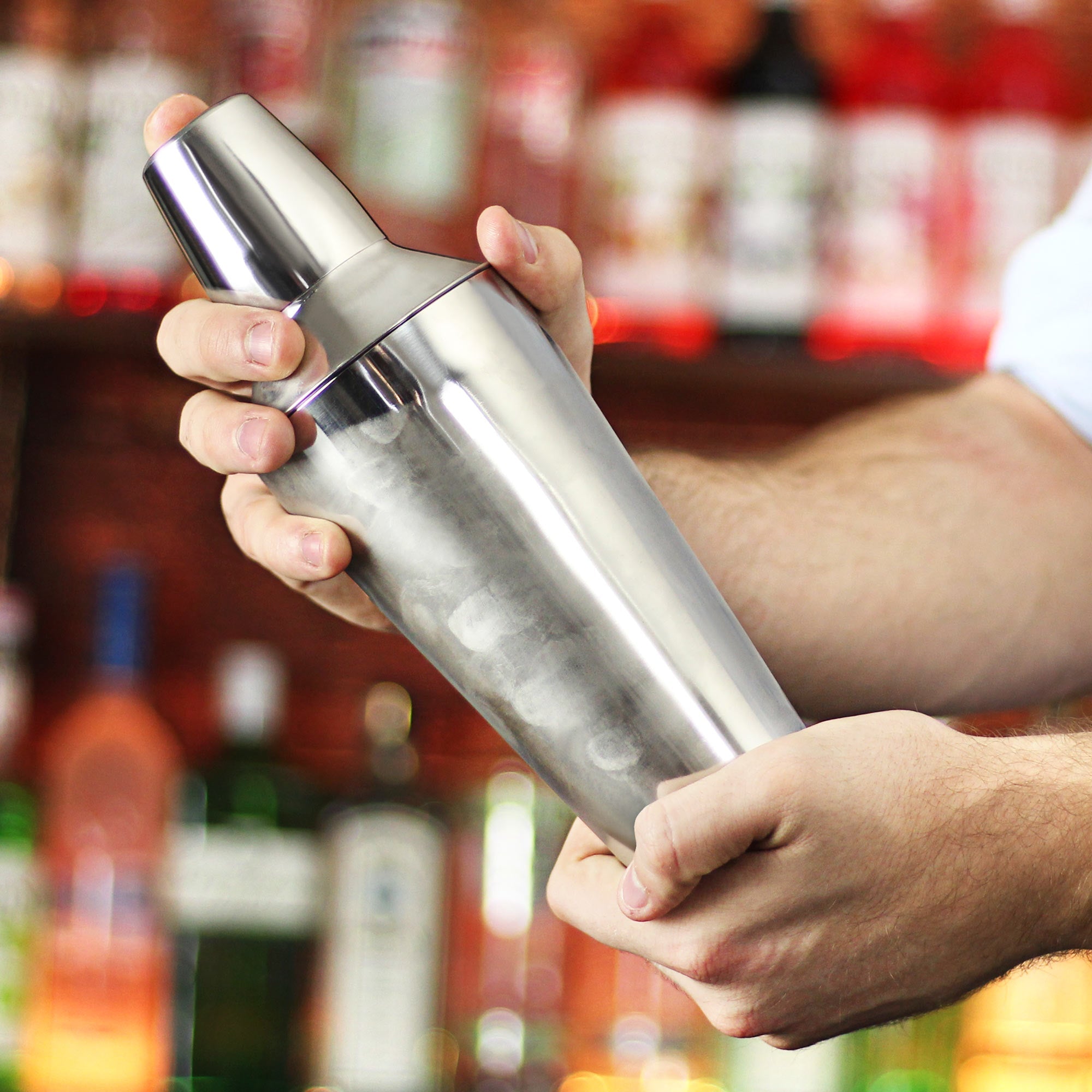 Deluxe Cocktail Shaker Stainless Steel 750ml