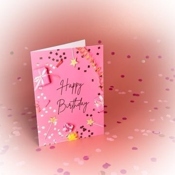Happy Birthday Greetings Card - Enchanted Drinks