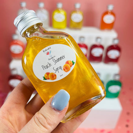 Peach Shimmer Syrup