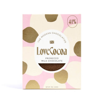 Luxury Prosecco Milk Chocolate Bar - Enchanted Drinks