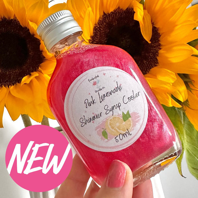 Pink Lemonade Shimmer Syrup - Enchanted Drinks