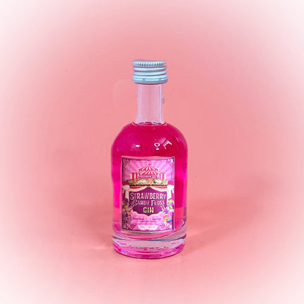 Strawberry Candy Floss Gin Miniature - 5cl - Enchanted Drinks