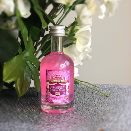 Strawberry Candy Floss Gin Miniature - 5cl - Enchanted Drinks