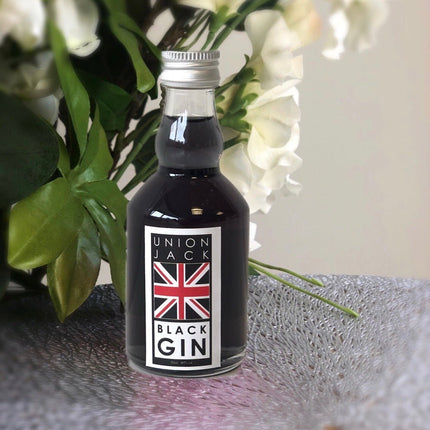 Union Jack Black Gin Miniature - 5cl Black Jack - Enchanted Drinks